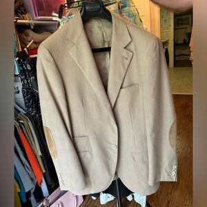 Brunello cucinelli blazer, tan, size 52R